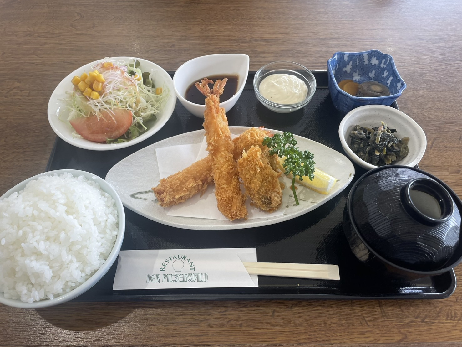 R6.12エビフライ＆カキフライ定食