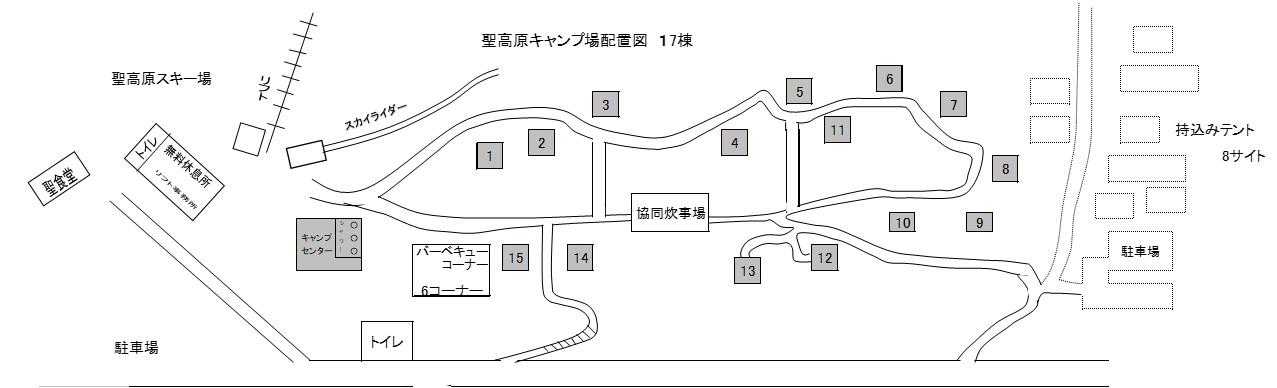 キャンプ場図面